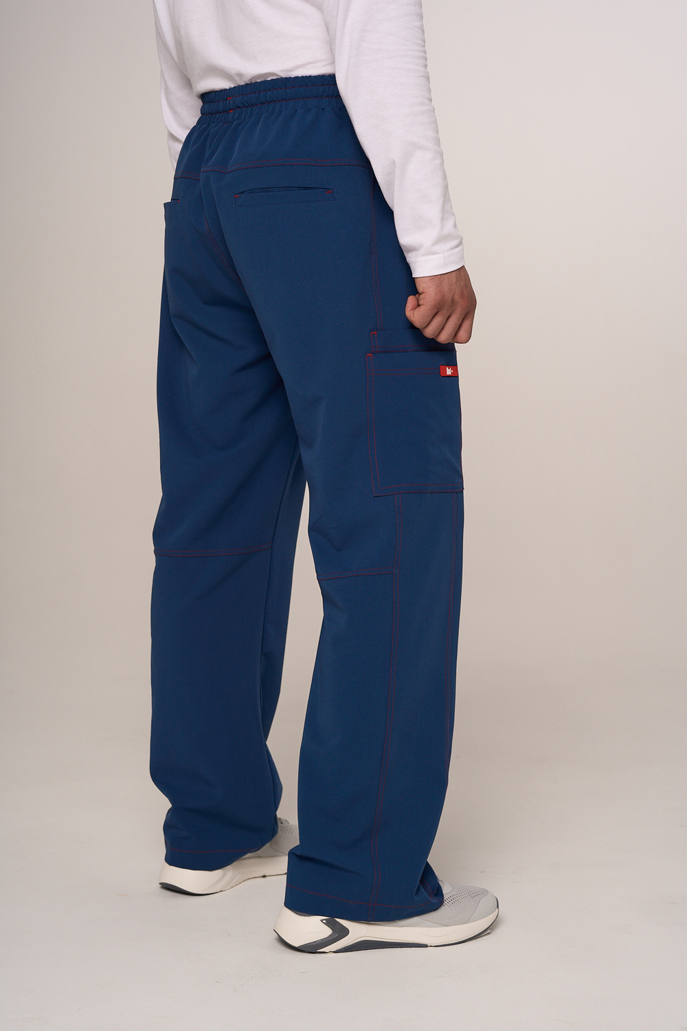 Брюки медицинские мужские Гекай, индиго