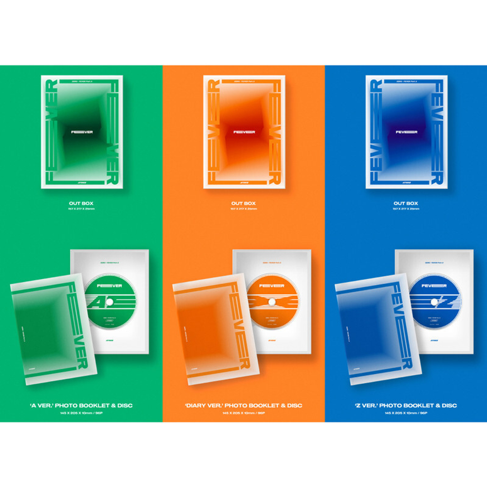 Альбом Ateez Zero: FEVER Part.3