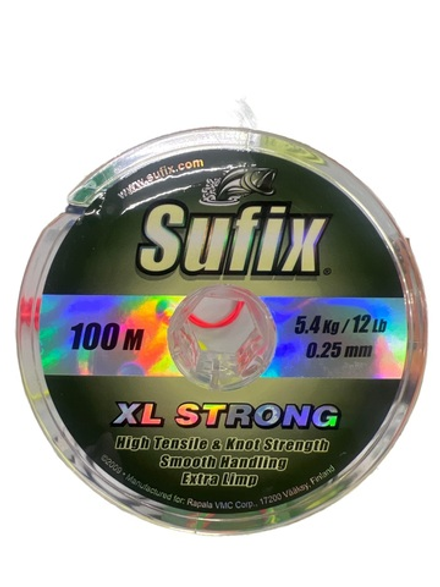 Леска Sufix, XL Strong 100м. 0.18
