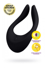 Многофункциональный стимулятор для пар Satisfyer Partner Multifun 2 черный 13,5 см