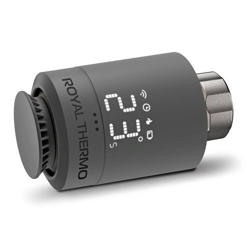 Термостат радиаторный электронный Royal Thermo Smart Heat серебристый