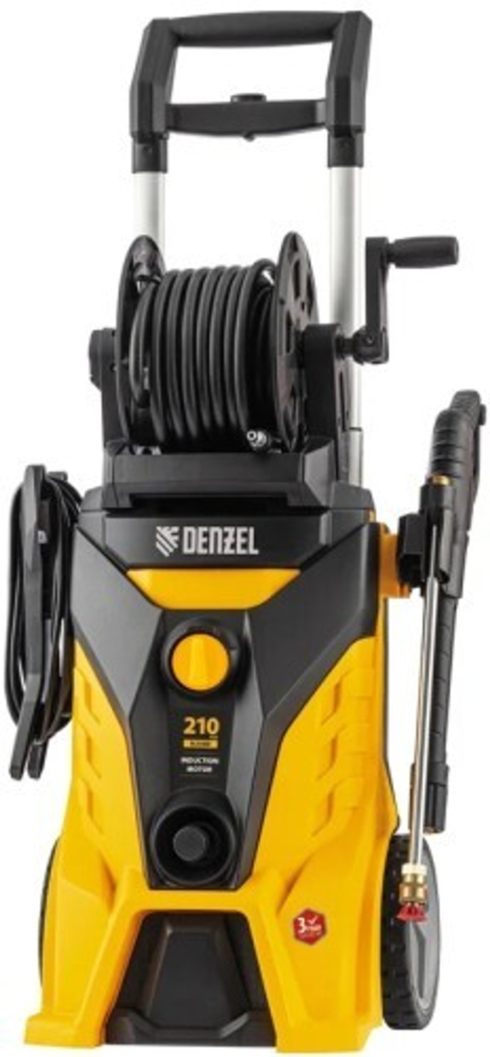 Автомойка Denzel R-210iD асинх. двиг., бараб. 58237