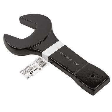 Ключ рожковый ударный односторонний 80мм (L-395мм) RockForce##Rock FORCE RF-79180