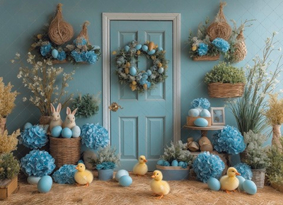 Пасхальный сюжет №11- фон неопреновый