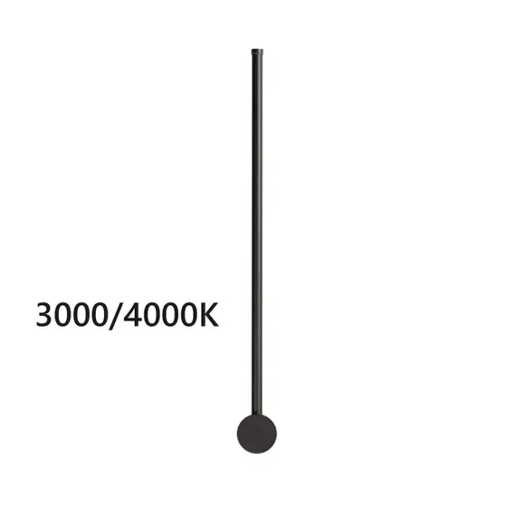 4335/12WLP HIGHTECH ODL22 299 чёрный Настенный светильник IP20 LED 12W 525Лм3000K/4000K (перекл. ч/з тумблер на драйвере) FILLINI