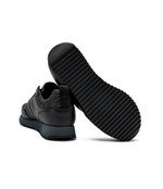 Кожаные кроссовки Calvin Klein - черный(HM0HM01499)