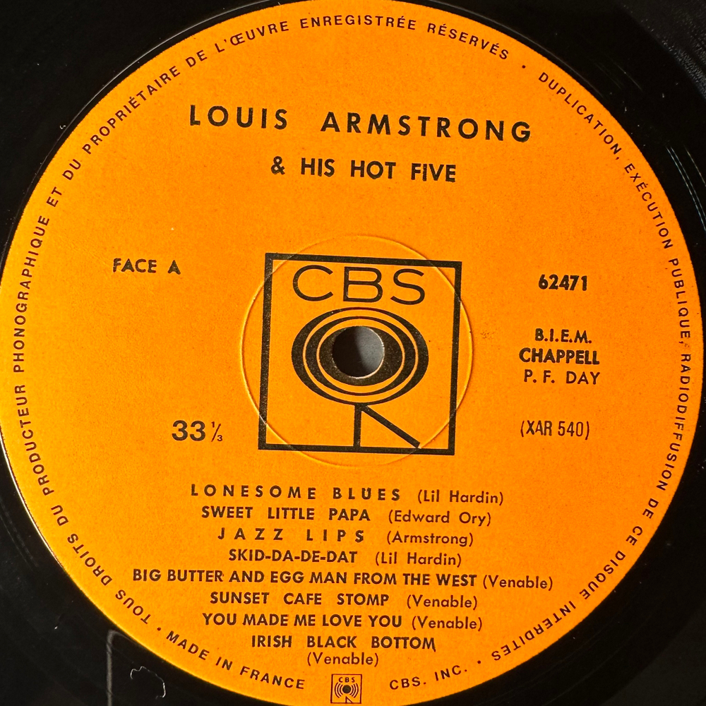 Louis Armstrong - V.S.O.P. (Франция)
