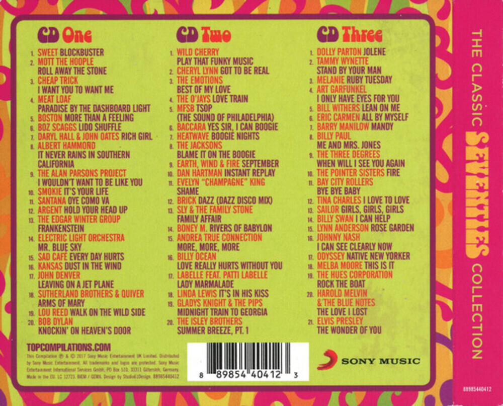 Сборник / The Classic 70s Collection (3CD)