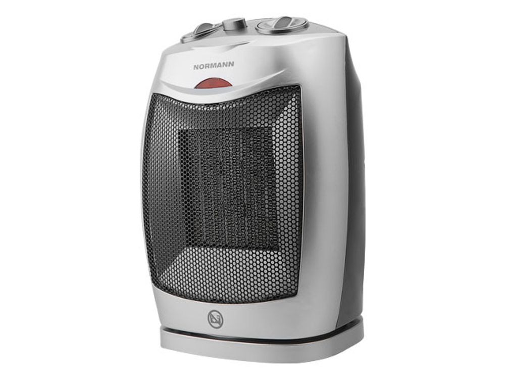 Тепловентилятор электрический NORMANN AFH-152 (1500 Вт, керамика, термостат, поворотный) (AFH-152)