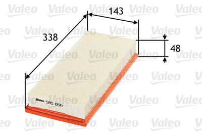 VALEO - 585050-VAL - Air Filter