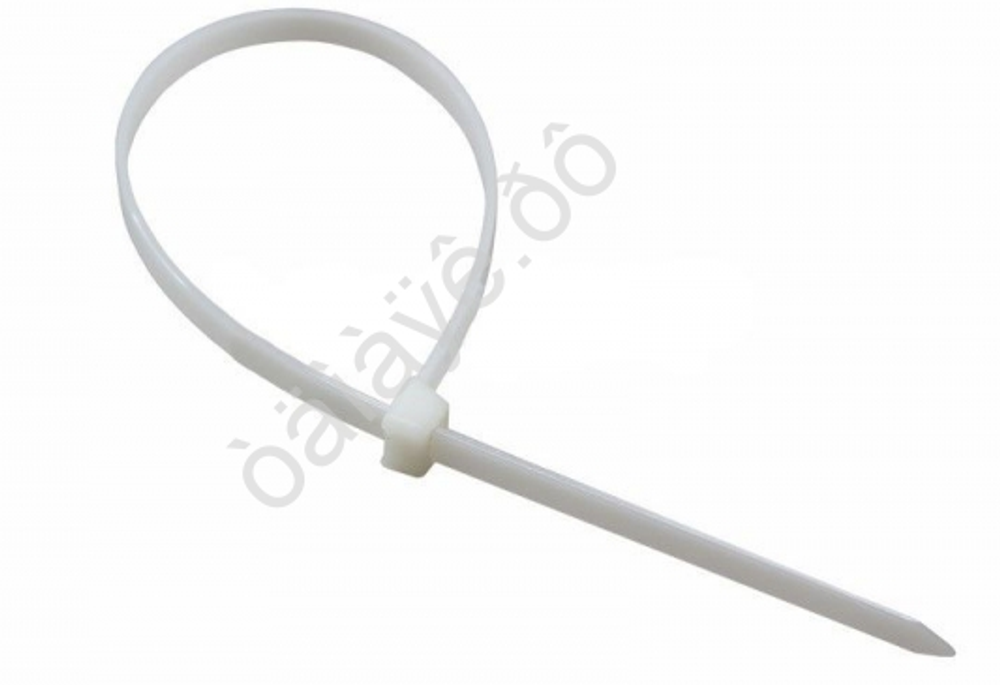 Хомут пластиковый 2,5*100 белый REXANT а070100