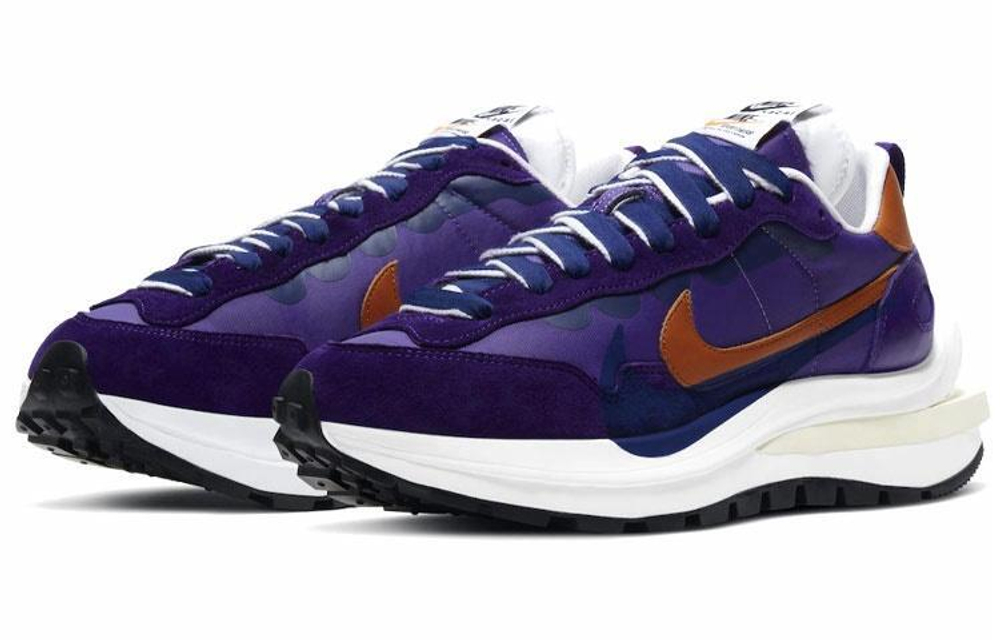 Кроссовки Sacai X Nike Vaporwaffle Dark Iris