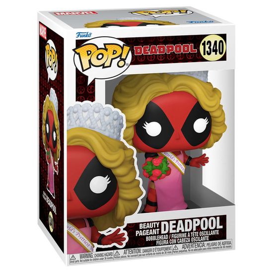 Фигурка Funko POP! Bobble Marvel Deadpool Beauty Pageant Deadpool (1340) 76075 / Фигурка Фанко ПОП! по мотивам вселенной "Марвел", Дэдпул