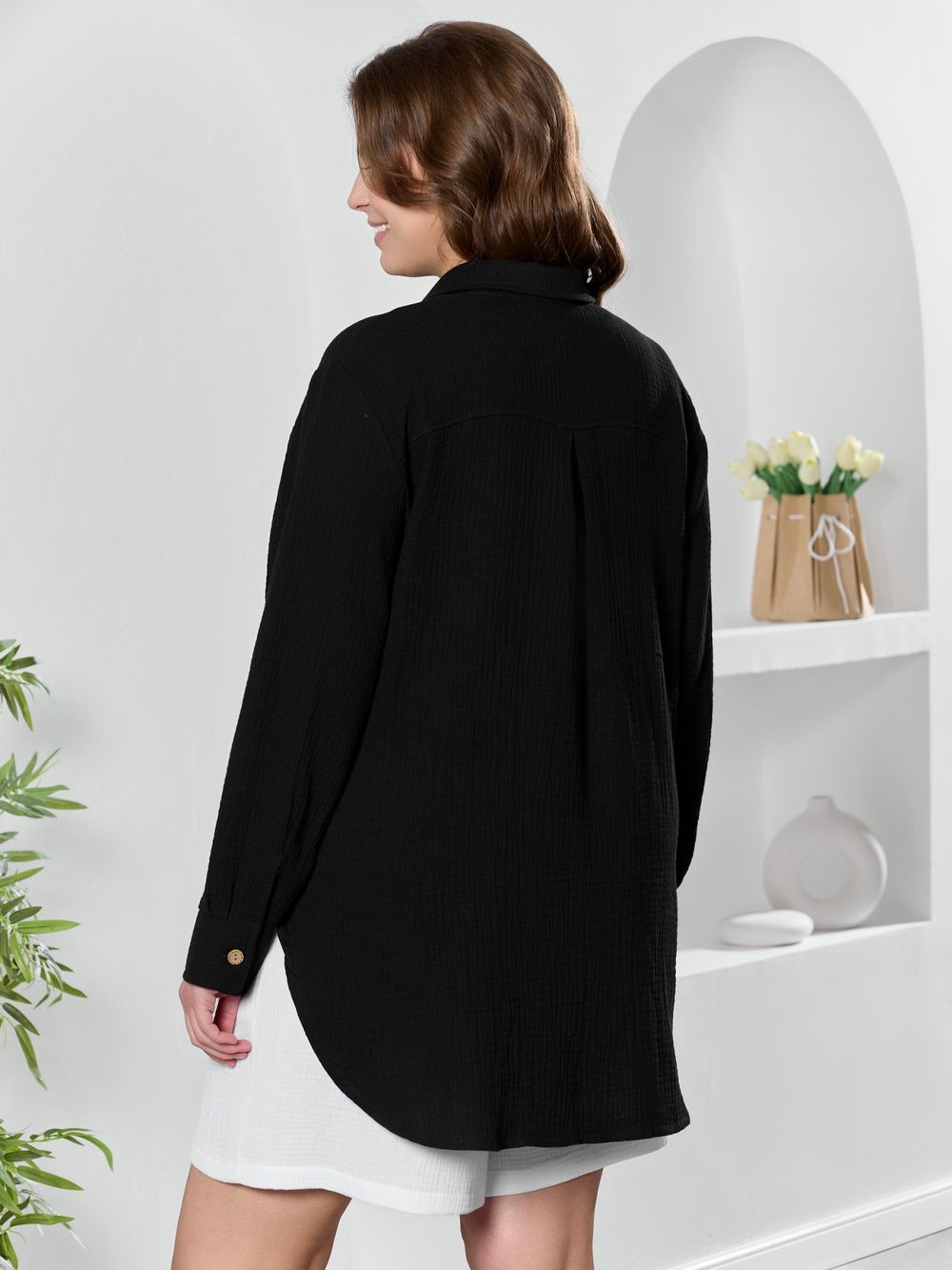 Рубашка Вуаль-6 Виотекс ЧЁРНЫЙ