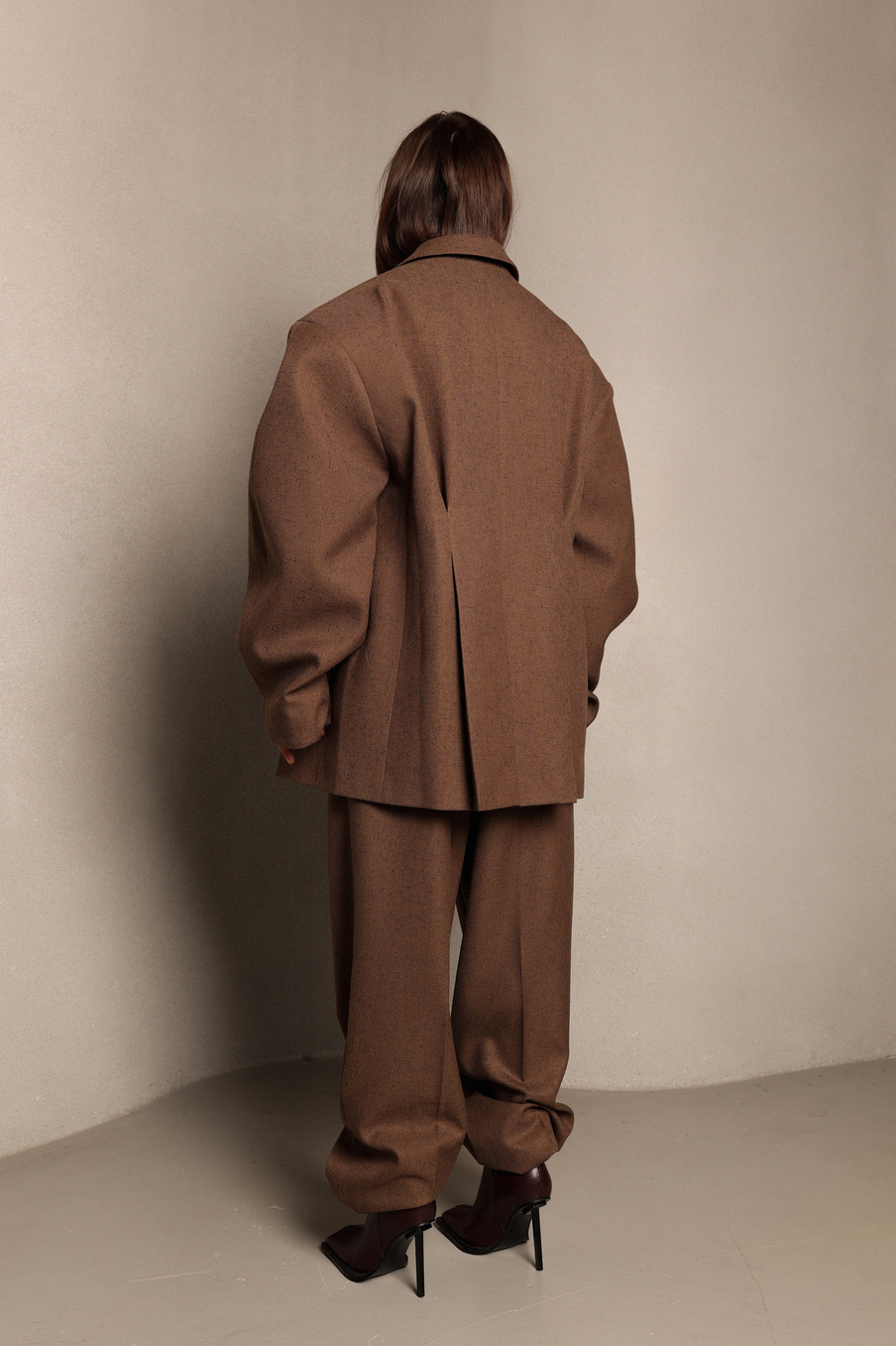 Брюки широкого кроя