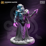 Иллитид mind flayer Illithid Свежеватель разума Маг Волшебник Колдун Чародей миниатюра для dnd, днд, pathfinder, фентези, Настольная игра, НРИ, Варгейм, РПГ