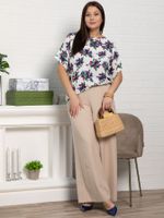 Блуза Элина (белая) Б15249-13М LT Collection