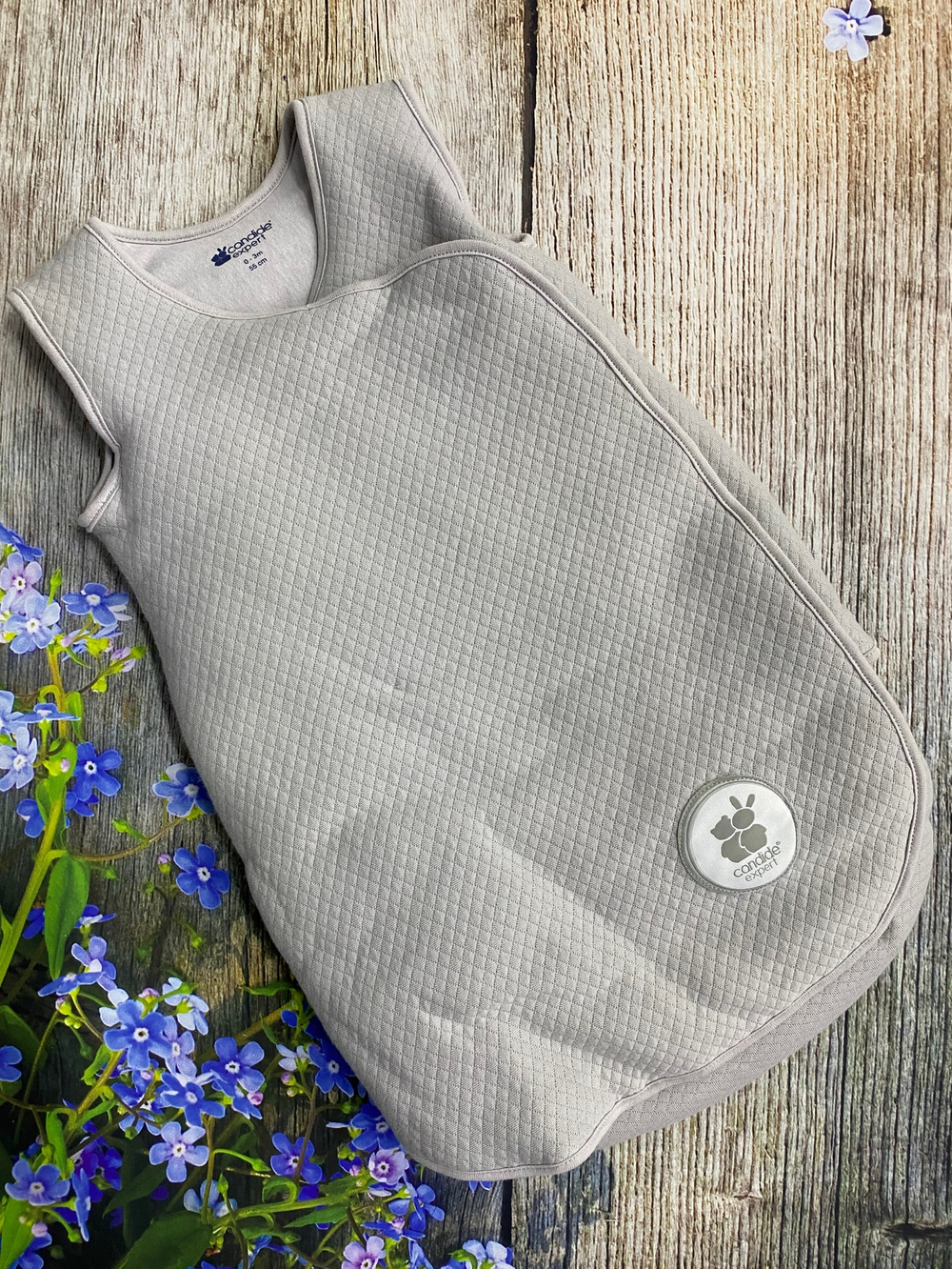 CANDIDE Эргономичный Спальный мешок 0-3 м. 55 см. Серый