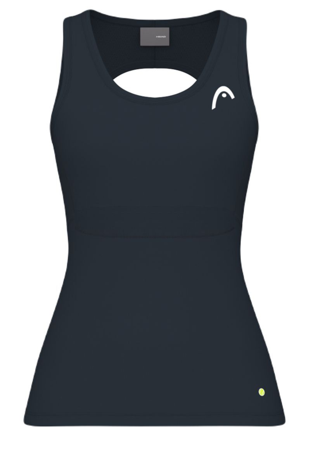 Женский топ теннисный Head Move Tank Top - navy