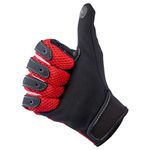 Anza Gloves / Красно-черный