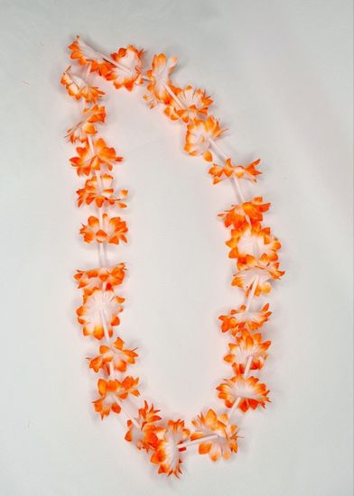 Гавайский набор (ожерелье, венок, браслеты 2 шт.)