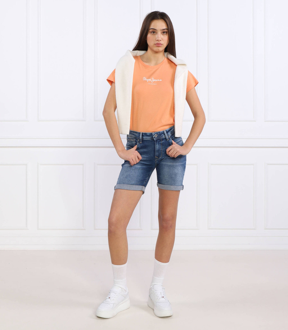 Футболка Pepe Jeans London - оранжевый(PL505480)