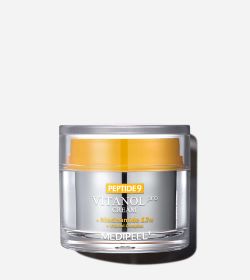 MEDI-PEEL Лифтинг-крем с пептидами и 12% ниацинамида для ровного тона Peptide 9 Vitanol PRO Cream (50g (Замята коробка), срок годности до 07.07.2027