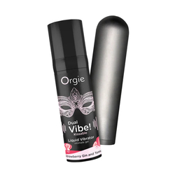 Набор Orgie Vibe! Bullet с вибрирующим гелем Dual Vibe и вибропулей