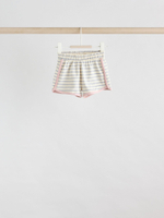 Футболка и шорты в комплекте для малышей Next AG4-644, 3 шт., Розовый, Салатовый