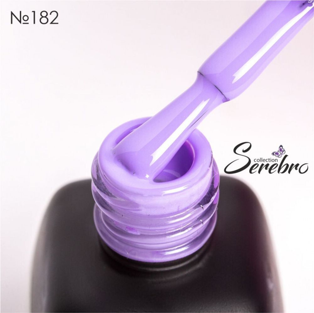 Гель-лак &quot;Serebro&quot; №182, 11 мл