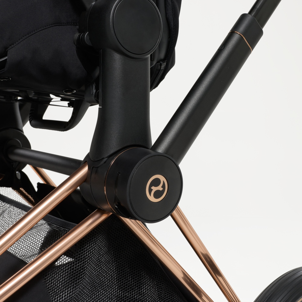 Коляска Cybex Priam V Rosegold Style Collection 2 в 1 Sepia Black