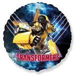 Шар (18"/46 см) Круг, Трансформеры, Бамблби