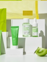 Sungboon Editor Дорожный набор: салфетки + энзимная пудра + тонер + сыворотка + санскрин Green Tomato Travel Kit