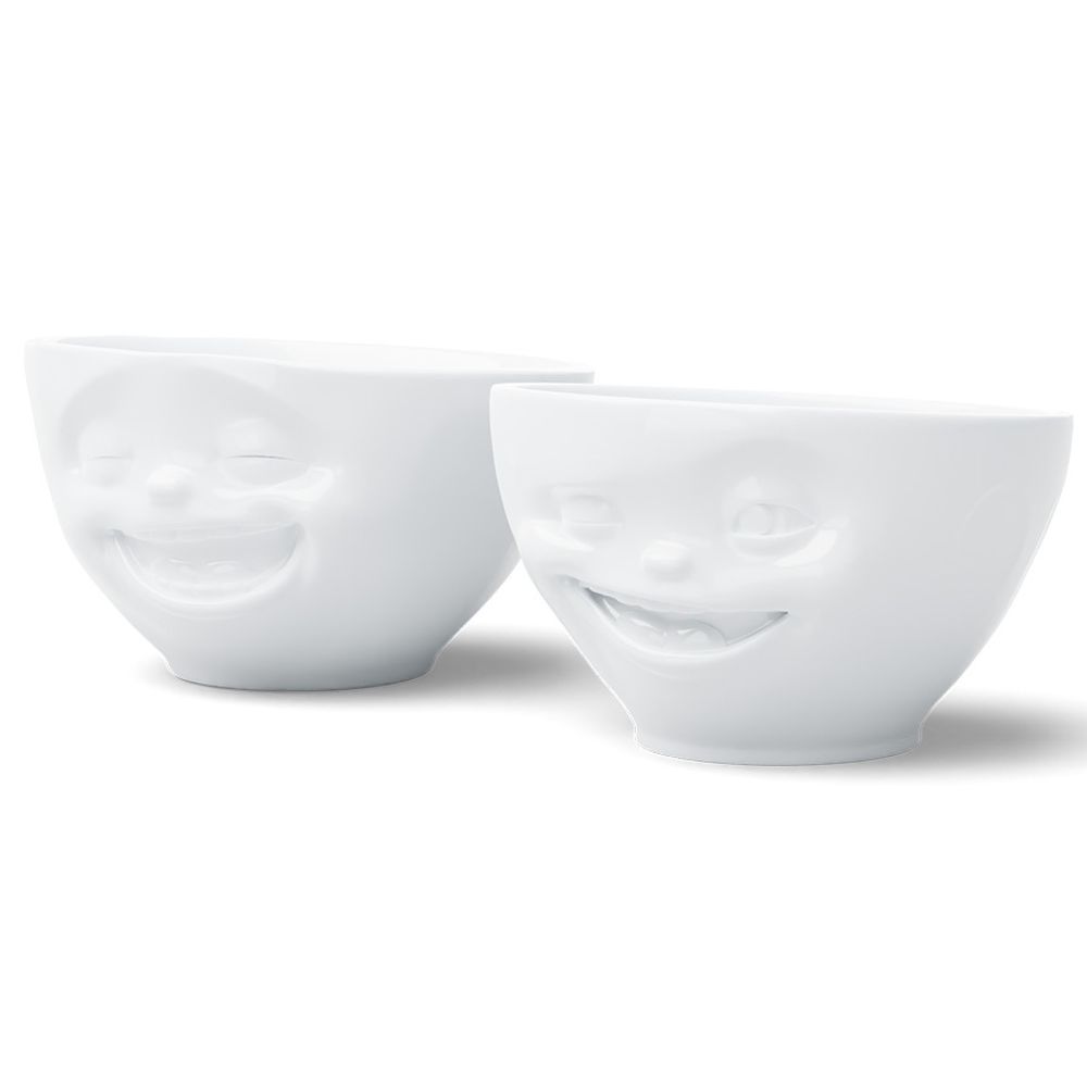 Набор чаш Laughing & Winking, 200 мл, белый, 2 шт.