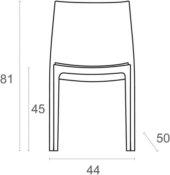 Стул Maya зеленый