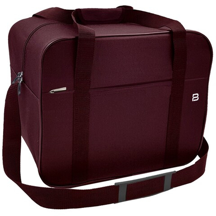 Сумка дорожная для ручной клади Pobedabags Стандарт плюс вишневая 36 x 30 x 27 см