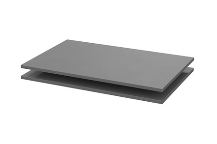 ШК-5 (NNM) Полки в шкаф (графит серый)