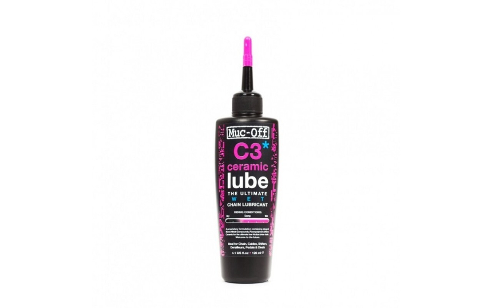 Muc-Off Смазка для цепи C3 Wet Ceramic Lube 2015, 120 мл. (2017)