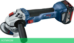 Угловая шлифмашина Bosch GWS 18V-10 Professional с 2АКБ в кейсе (06019J4004)