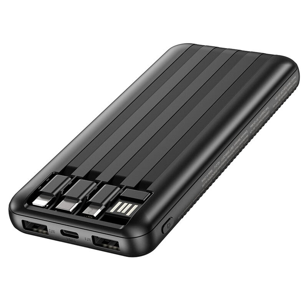 Портативный аккумулятор BOROFONE BJ20 10000 mAh (черный)