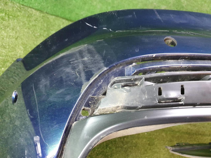 Юбка заднего бампера Audi Q7 2 (2015-2019)