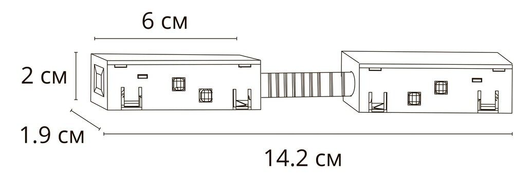 Коннектор для шинопровода Arte Lamp
