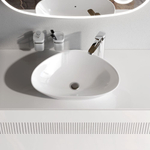 Раковина накладная, ассиметричная, 60 см AM.PM Func M8FWCC50600WG