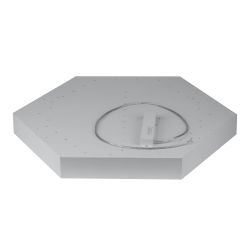 Светильник LED ЭРА Geometria SPO-121-W-40K-038 Hexagon 38Вт 4000К 4000Лм IP40 600*600*80 белый подвесной | Декоративные светильники Geometria