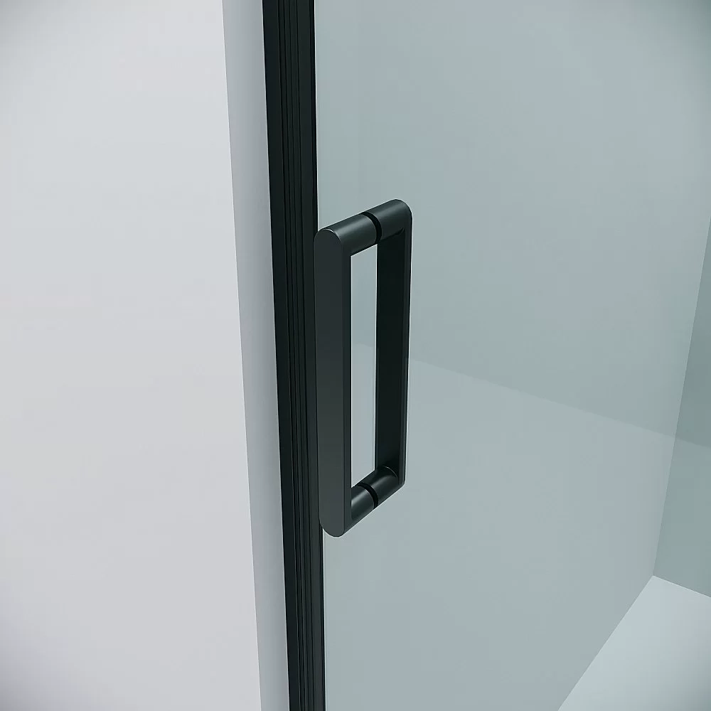 Душевой уголок Grossman Classic 120.K33.04.1380.21.00 130x80 стекло прозрачное/профиль черный матовый