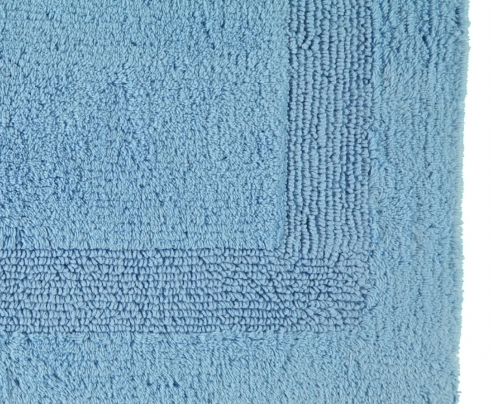 Коврик для ванной 70х120 Cawo Frottier голубой 188
