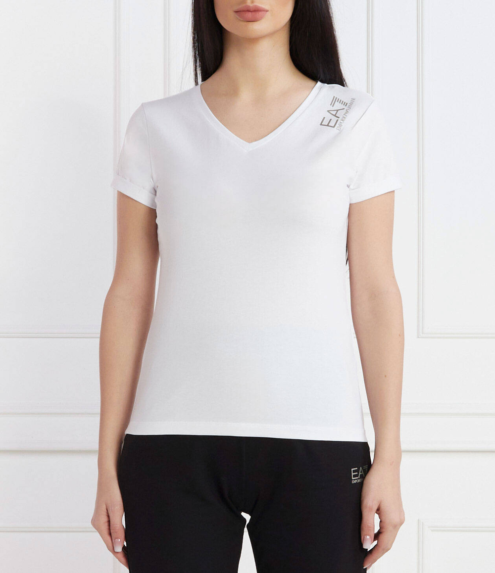 Футболка EA7 - белый(3DTT01 TJFKZ)