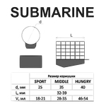 Груз-кормушка X-Feeder ME Submarine Middle 110гр цв.Army Camo 1шт Сварная сетка XFF106-110-35AC
