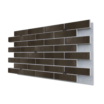Негорючая термопанель ППС PRO Paradyz Semir Grafit Elewacja 0,60 м², 1020x600 мм