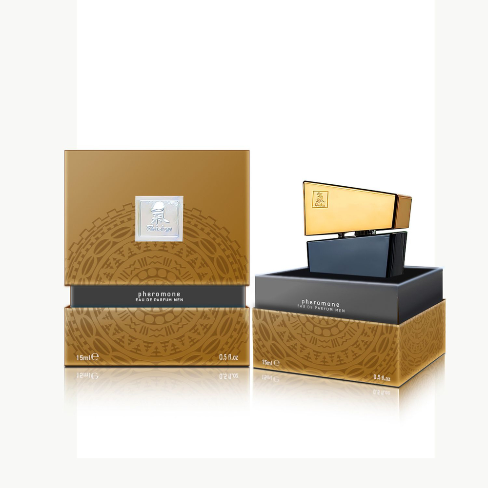 Духи с феромонами HOT Shiatsu Gray, мужские, 15 мл